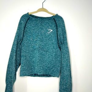 GYMSHARK long sleeve crop top